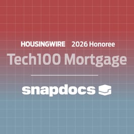 2026 HousingWire Tech 100: Snapdocs