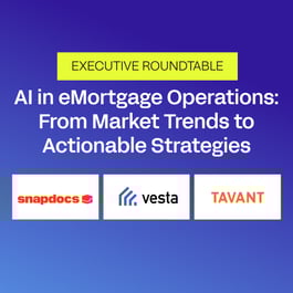 AI in eMortgage Operations: From Market Trends to Actionable Strategies