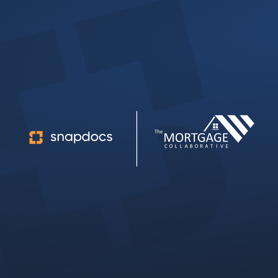 Snapdocs and The Mortgage Collaborative's logos; Preferred Partner Network Case Study