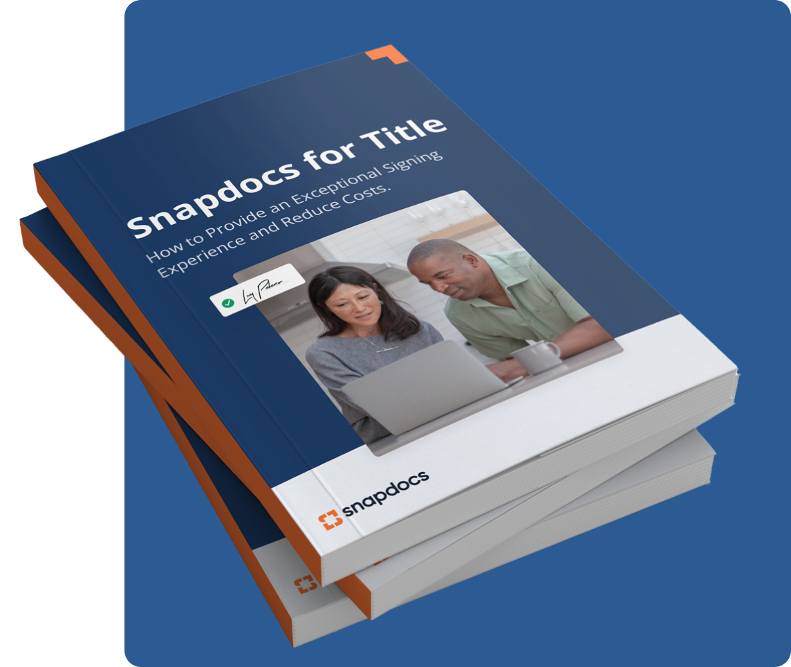 Snapdocs for Title Guidebook