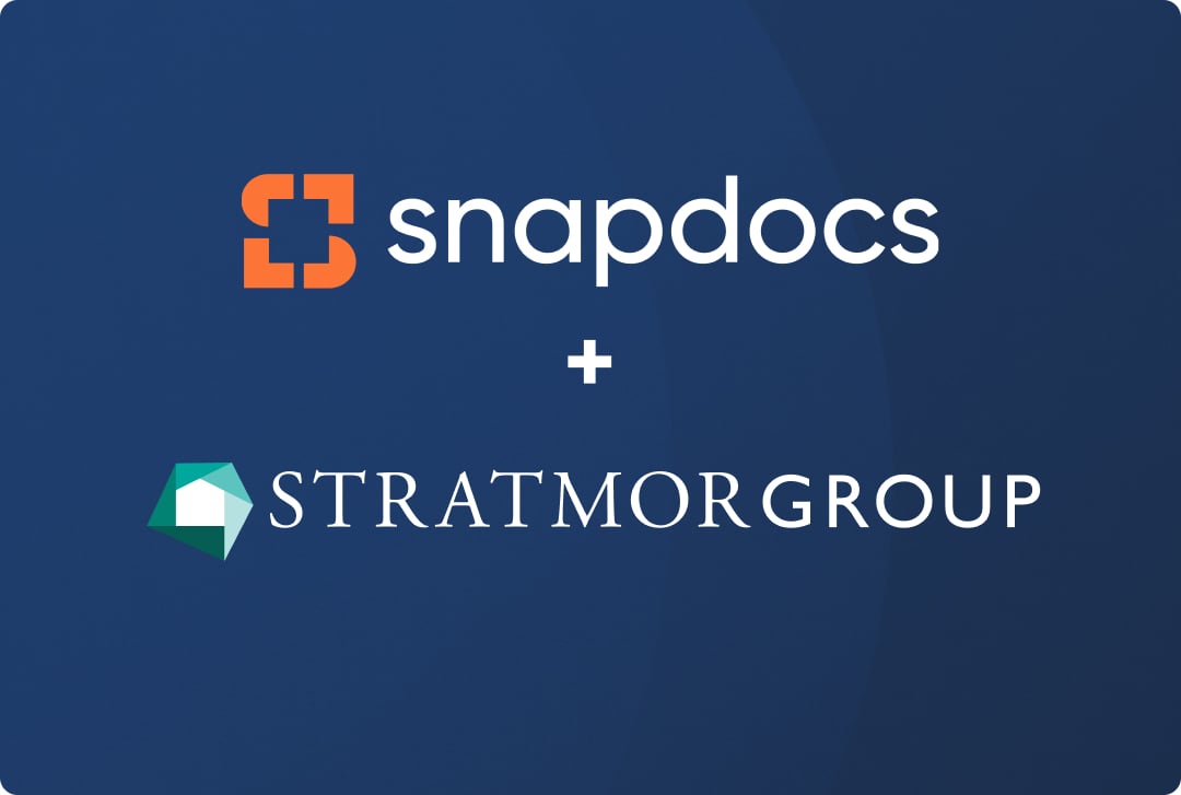 Snapdocs and STRATMOR Group Borrower Experience Collaboration Press Release